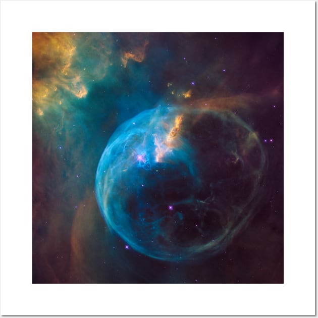 Bubble Nebula Wall Art by AmazingStuff